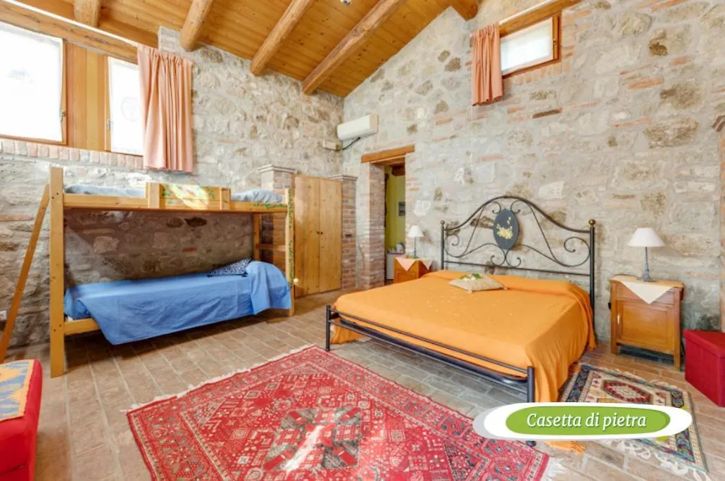 Agriturismo Biologico La Buona Terra Villa Marin ファームステイ